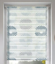 Klemmfix Doppelrollo Duo Rollo Easyfix Rollo grau taupe gemustert Kreise 