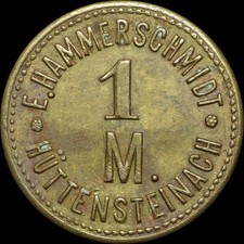 WERTMARKE: 1 Mark. E