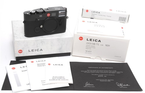 Leica ttl black paint - leica, m6