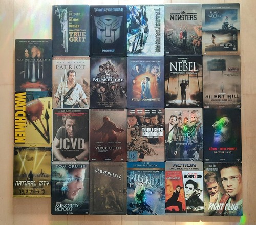 25x dvd steelbooks konvolut - 25x,