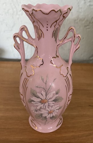 Original rosa porzellan vase - rosa,