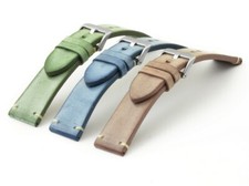 UHRENARMBAND ECHT LEDER ARCTIC