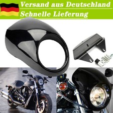 Scheinwerfer Lampenmaske Verkleidung Maske für Harley Sportster Dyna XL 883 1200