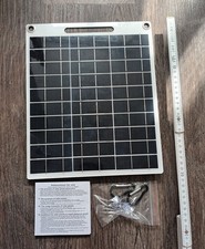 Solar Panel Solarpanel 100 W Outdoor, für Camping, Wandern