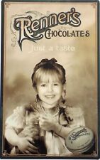 Werbetafel Aus Metall Vintage