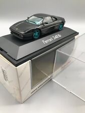 Modellautos 1:43 Herpa Ferrari 348 TB in schwarz Felgen Innen türkis mit OVP