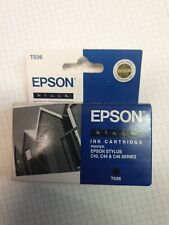 Original Cartridge Ink Cartridge Epson T036 Stylus C42 C42S C42 UD C44 UD C46 BK