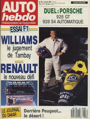 Hebdo auto 708 01 1990 - hebdo, 04.01.1990