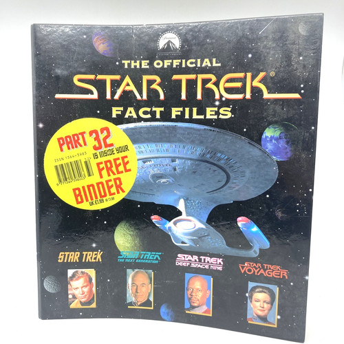 Star trek fact files folder - trek,