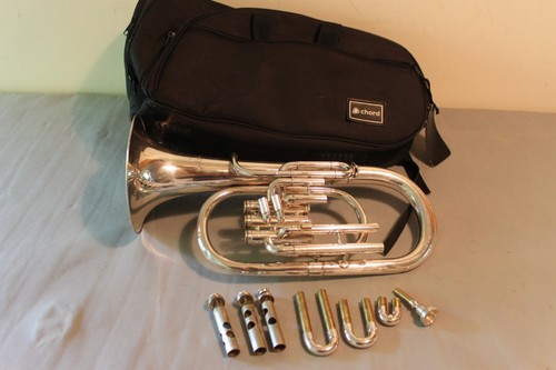 Silber tenorhorn mit - silber,