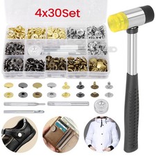 Druckknopf Set mit Zange 120