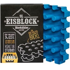 2 x SL Eisblock Bierkühler