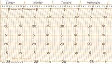 BAS70 Weekly 3"x11.25"
