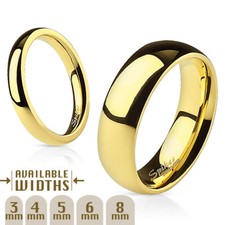 Unisex Edelstahl Ring Breite 3