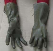 5 p. Schutz Gummihandschuhe Chemie ABC NVA Handschuhe Gummiartikel Fetisch Latex