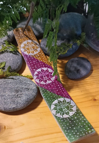 Räucherstäbchen halter bunt - räucherstäbchen,