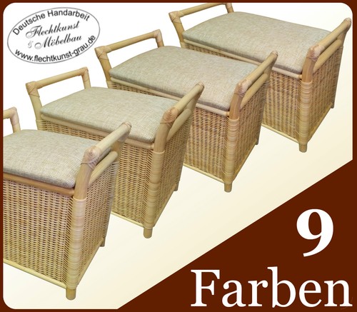 Rattan wäschekorb wäschebox - rattan,