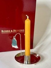 Robbe Berking 925 Silber Tischkerzenhalter Weihnachten Glocke