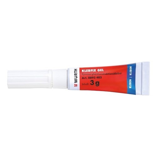 Würth kleber gel - gel, 3g