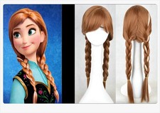 Perücke Anna Braun Prinzessin