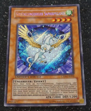 Yugioh KRISTALLUNGEHEUER SAPHIRPEGASUS , ct04-de002 secret rare deutsch Exc !