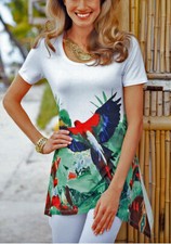 T-Shirt Tunika Longshirt