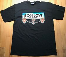 Bon Jovi Shirt Lost Highway World Tour 2008 Original Tour Shirt NEU ! Europa
