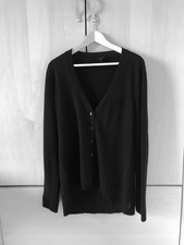 Schwarze Strickjacke von ARMANI JEANS, Gr. 42 (ital. 48)