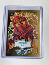 Lego Ninjago Serie 9 Gold Karte LE254 Overpower Kai