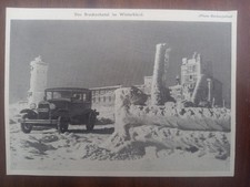 Harz, Brocken, Brockenhotel, Hotel, Abbildung, 1938