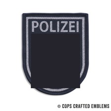 Gewebtes Patch Polizei NRW