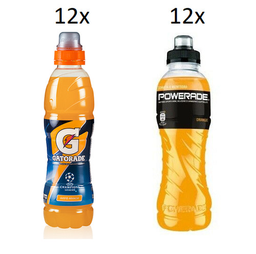 Testpaket gatorade powerade - testpaket,