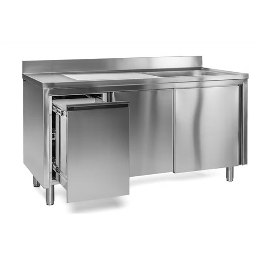 Gastro spülschrank becken - spülschrank, 1