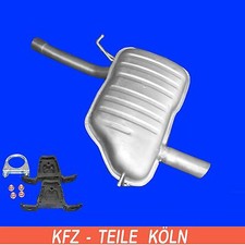 BMW 3 Compact E46 316 ti 318 ti ENDSCHALLDÄMPFER Auspuffanlage Endtopf +Set