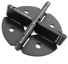 100-500 PROFI Fugenkreuze Terrassenplatten Plattenteller 3/4/5/6 mm Fugenbreite