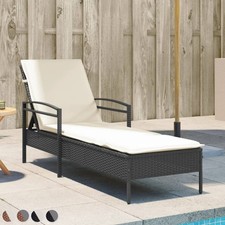 Sonnenliege mit Auflage