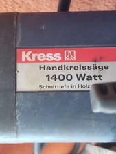 Handkreissäge KRESS 1400 Watt
