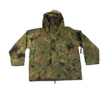 Bw Flecktarn Ecwcs Nässeschutzjacke Regenjacke camouflage Jacke Large