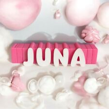 Spardose mit Namen Personalisiert Runde Schrift Sparschwein Schule Geschenk Deko