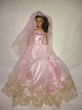 Barbie Kleid Puppen Brautkleid
