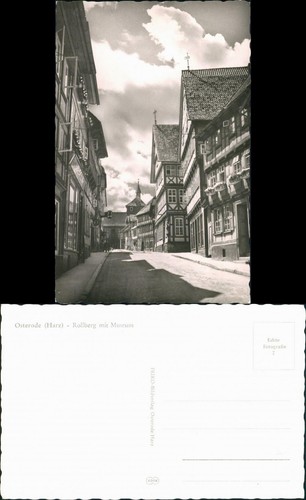 Ansichtskarte osterode - ansichtskarte, (harz)