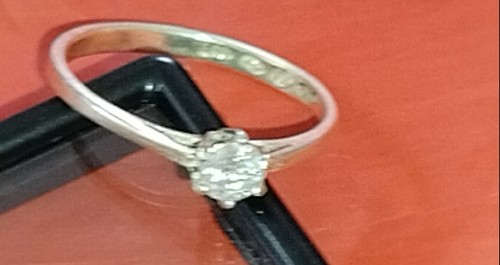 Diamant ring ct - 0,3,