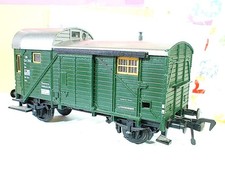Fleischmann Modelbahn HO Gepäckwagen ? Bauwagen ? 2-Achs Grün Bastler