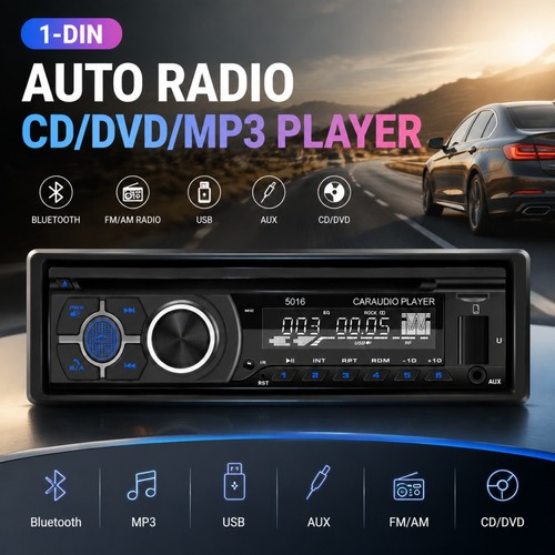 Single din autoradio mit - single,