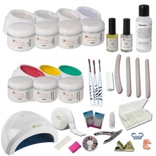 Gel starterset komplettset - gel, komplettset-