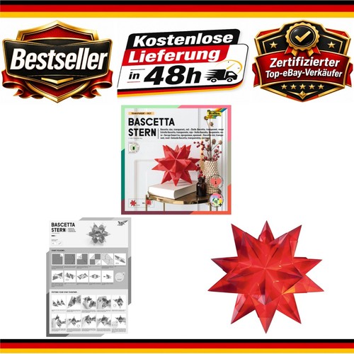 Folia bastelset bascetta - folia, stern