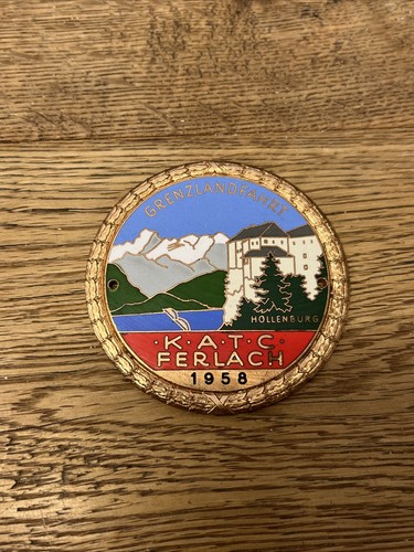 Seltene alte plakette ferlach - seltene,