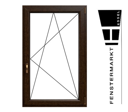 Fenster inne außen eiche - inne,