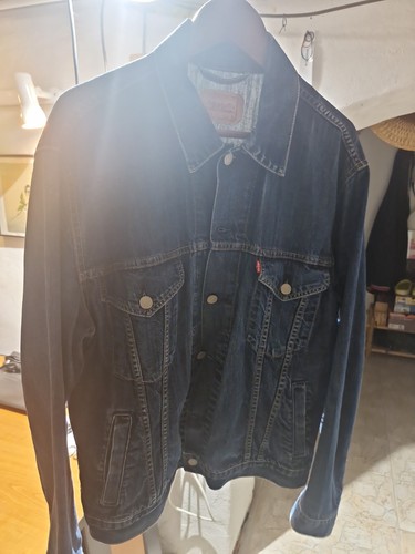 Levis jeansjacke l blau - jeansjacke, gr.