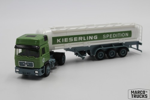 Herpa man f90 tanksattelzug - herpa,